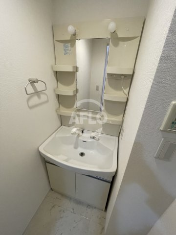 ルクレ阿波座レジデンスの独立洗面台|ルクレ阿波座レジデンス　独立洗面台