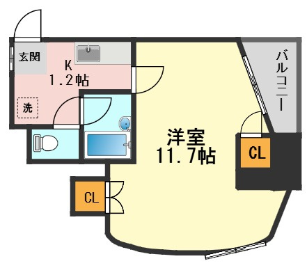 ガーデンハウス高砂の間取り