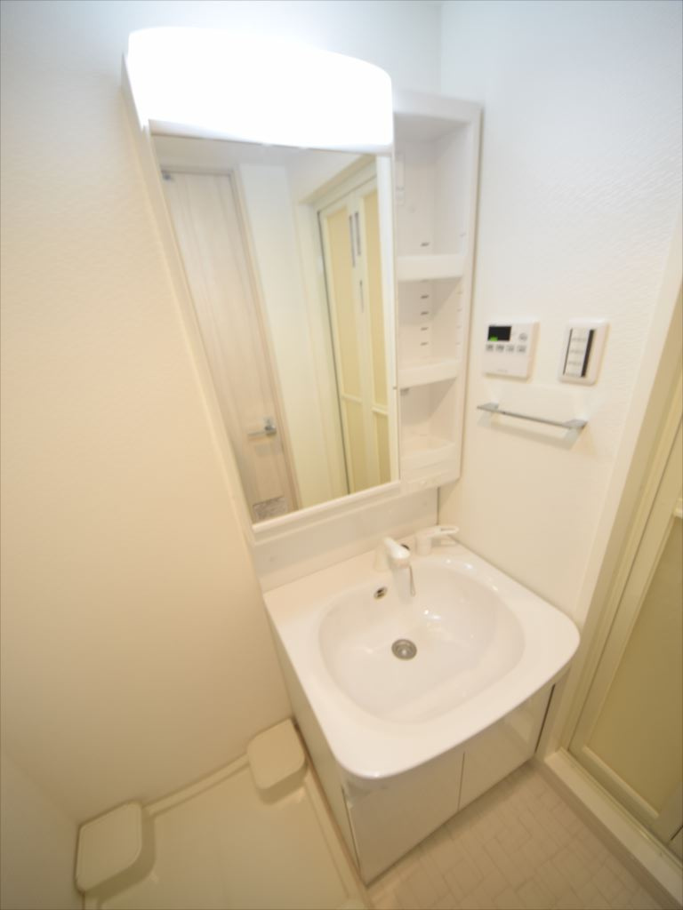 S-RESIDENCE南堀江の独立洗面台|S-RESIDENCE南堀江　洗面台