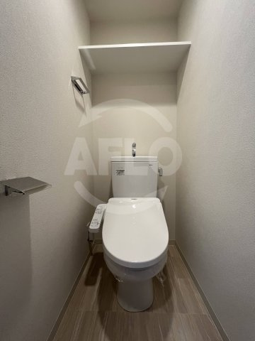プレサンスOSAKA DOMECITYスクエアのトイレ|プレサンスOSAKA DOMECITYスクエア　温水洗浄便座