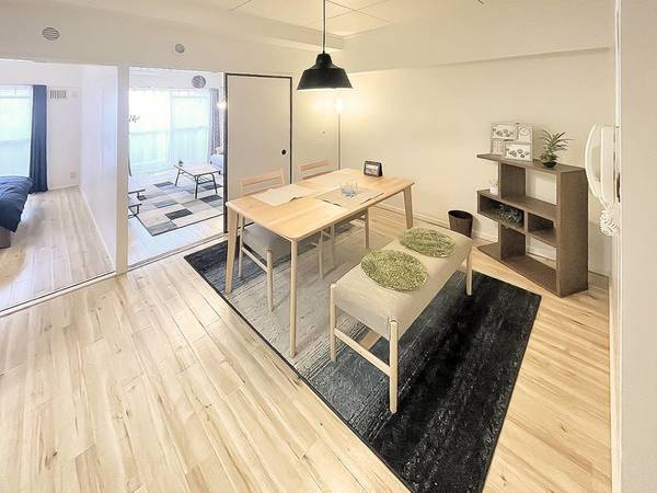 ビレッジハウス品川八潮タワー1号棟の居間・リビング|モデルルームの写真です