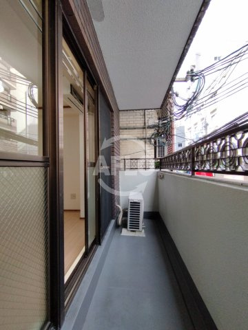サニーコーポ山中　堀江小学校区のバルコニー|サニーコーポ山中　バルコニー