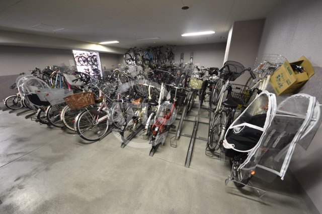 南堀江パークホームズのその他共用部分|南堀江パークホームズ　駐輪場
