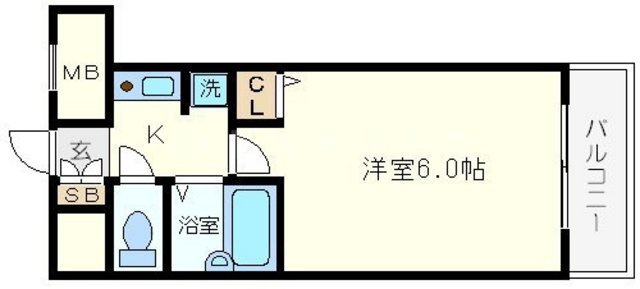 セレッソコート西心斎橋の間取り|セレッソコート西心斎橋　間取り