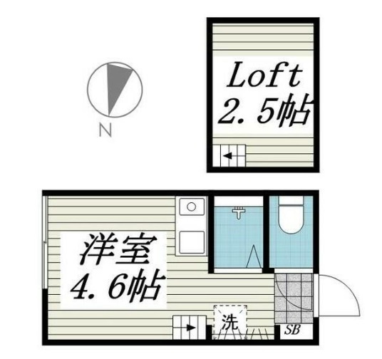 グラード氷川台Ⅱの間取り