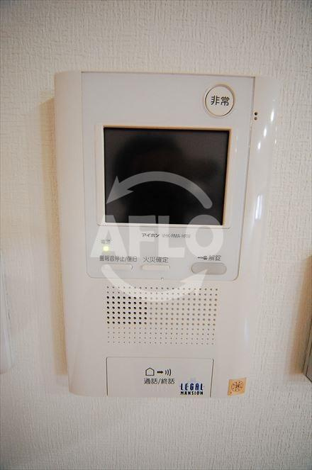 リーガルあみだ池新町　堀江小学校区のセキュリティ|リーガルあみだ池新町　モニター付インターフォン
