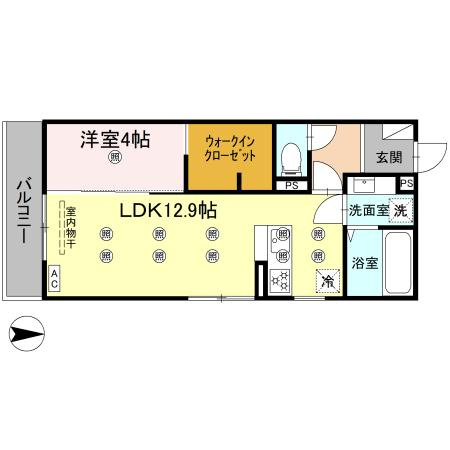 【間取り】 | アナシエ朝美