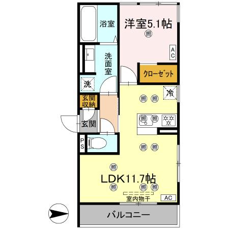【間取り】 | アナシエ朝美