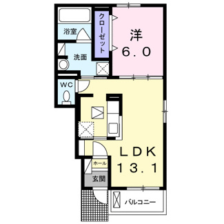 【間取り】 | パティオⅡ
