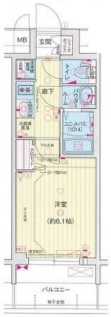 プレサンス　ジェネ　上前津の間取り
