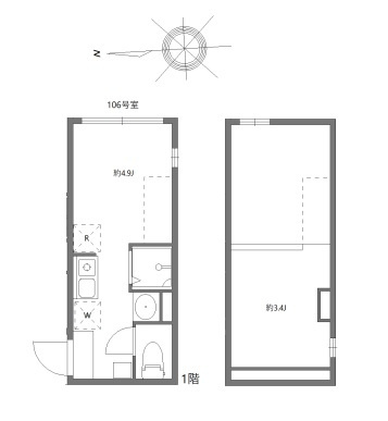 マルバ北赤羽の間取り