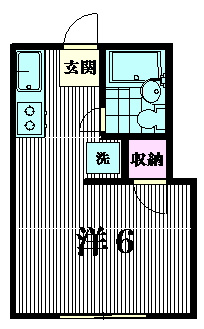 レジデンス西馬込の間取り
