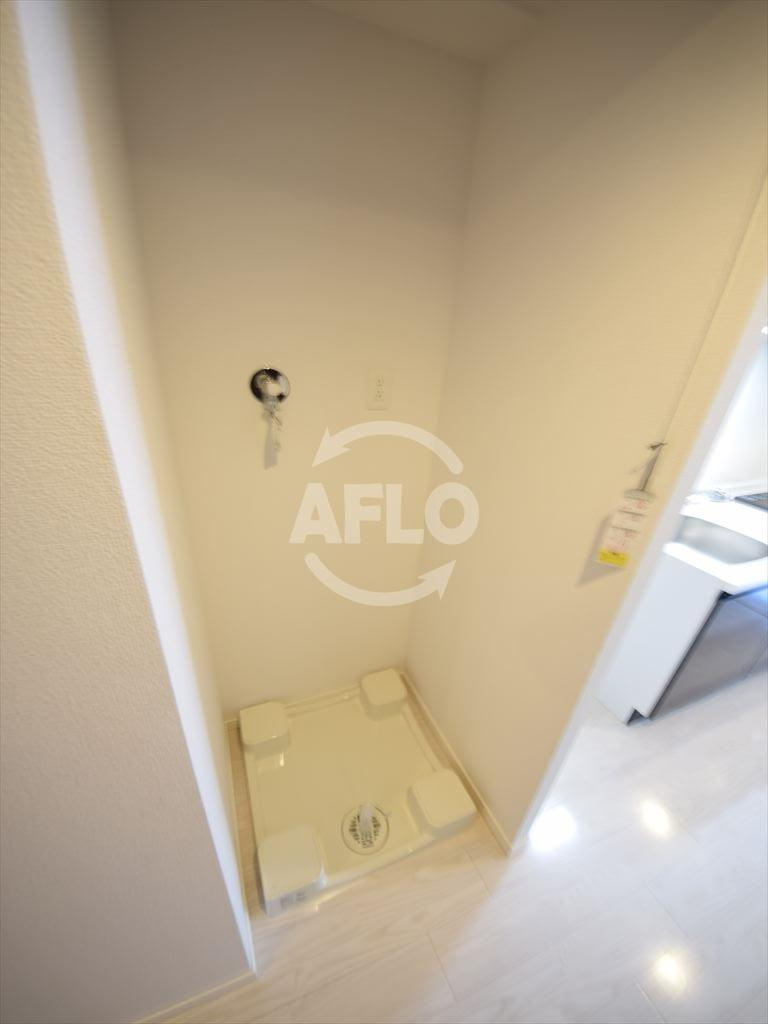 エトワール阿波座の洗面所|エトワール阿波座　洗濯機置き場