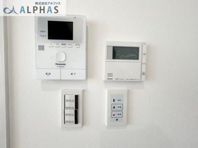 【防犯設備】 | 明石市松江　新築戸建 | ■訪問者を確認出来るTVモニターホン♪※同社施工例