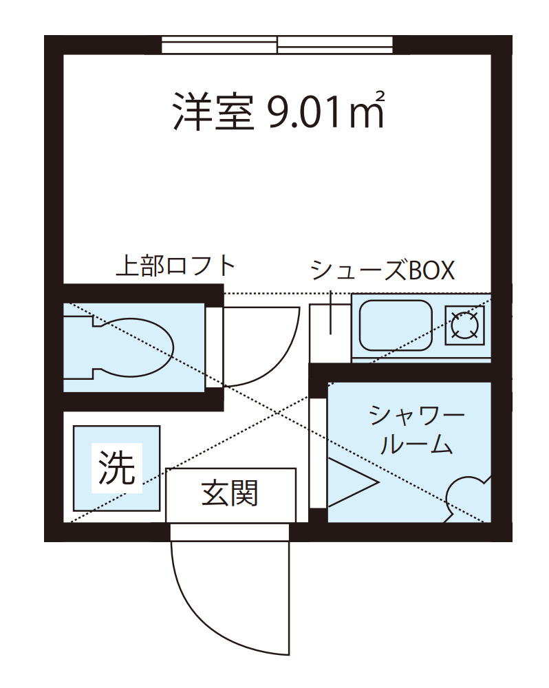 カーサ・フォレスタの間取り