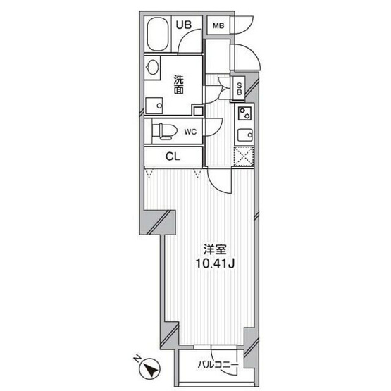 【間取り】 | ルクレ西馬込