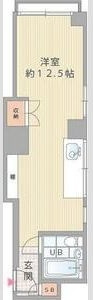おおきに龍ビル　陽の間取り