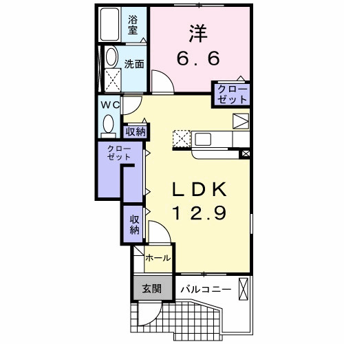 【間取り】 | ファスタージュ　Ⅱ