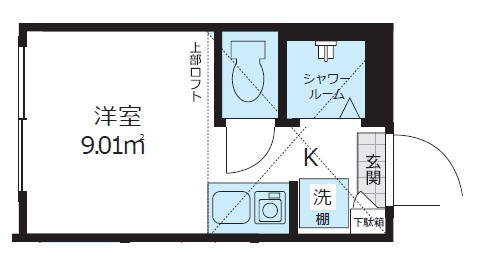 chiaro千川の間取り