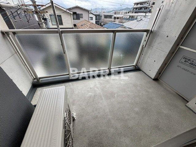 ホープ池田満寿美町のバルコニー