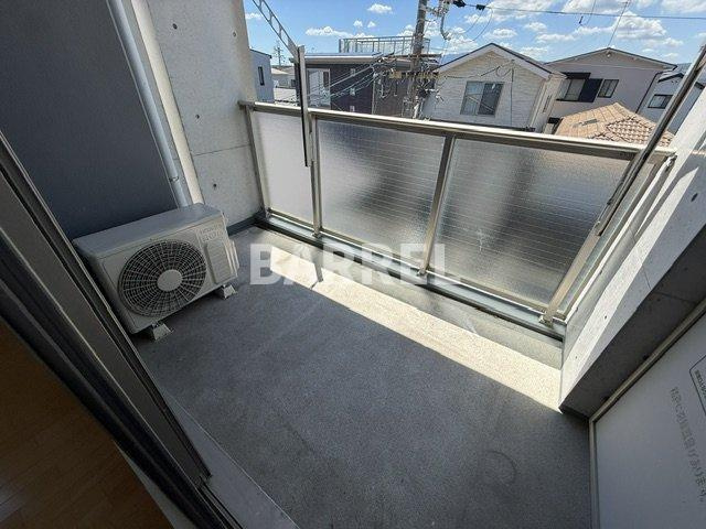 ホープ池田満寿美町のバルコニー