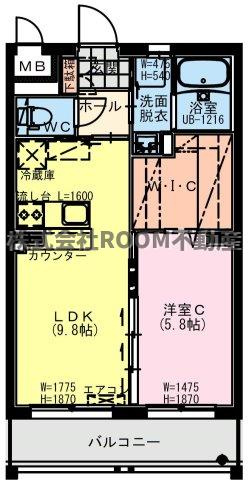 Fiore ReizⅢの間取り