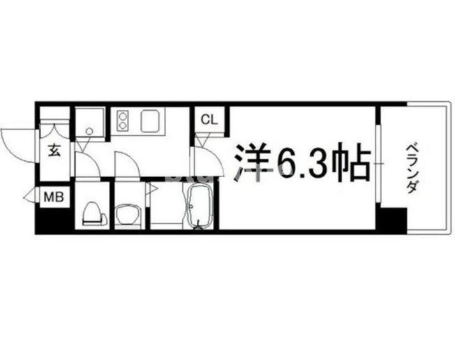 【間取り】 | アドバンス大阪ドーム前アヴェニール