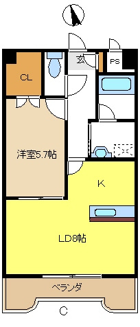 レジェンド２１の間取り