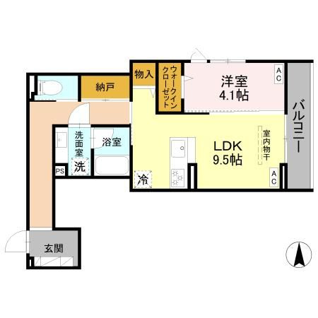 SAMPOの間取り