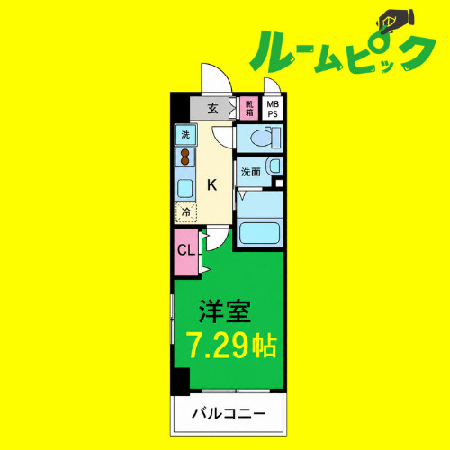 ESTACION KANAYAMA WEST・EAST　名古屋市賃貸　仲介手数料無料の間取り