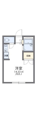 レオパレスＳＨＩＺＵＫＡの間取り