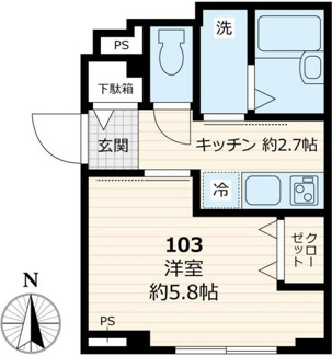 【間取り】 | フィールド・エス・牡丹