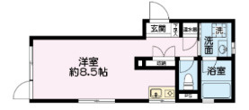 サン・アパートメントの間取り