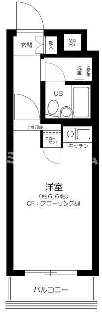 品川大井町スカイレジデルの間取り