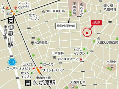 【地図】 | メルヴェーユ久が原