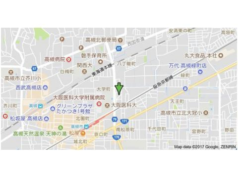 ぷりんせす八丁畷Ｂ棟の地図