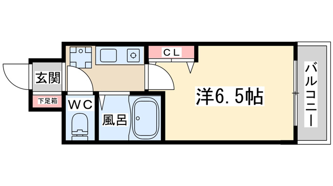 【間取り】 | ホープシティー天神橋