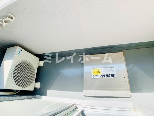 大井町タウンハウスのバルコニー