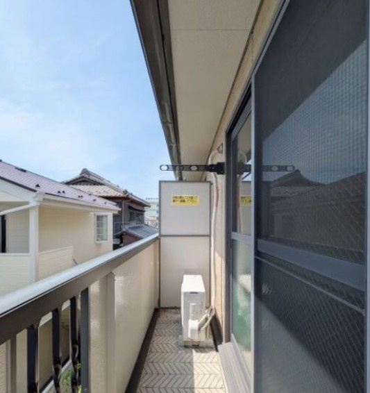 アネックス壱・弐番館のバルコニー