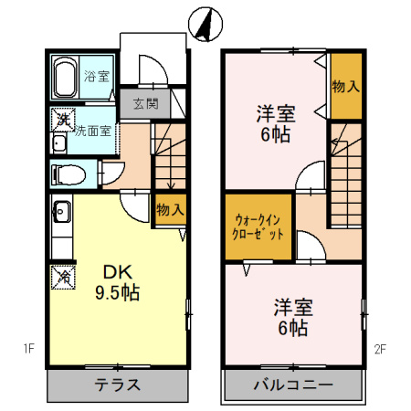アネックス壱・弐番館の間取り