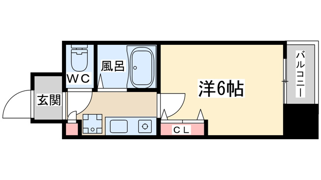 【間取り】 | ホープシティー天神橋