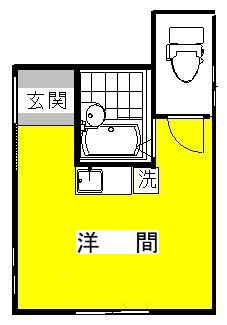 【間取り】 | プチシャトー５ | 間取りです。