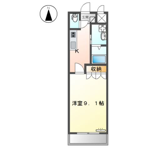 アーバン　ルピナスの間取り