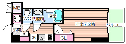 【間取り】 | レジュールアッシュ梅田レジデンス
