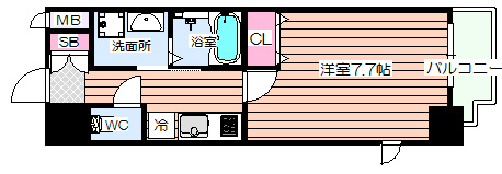 【間取り】 | LaDouceur梅田イースト
