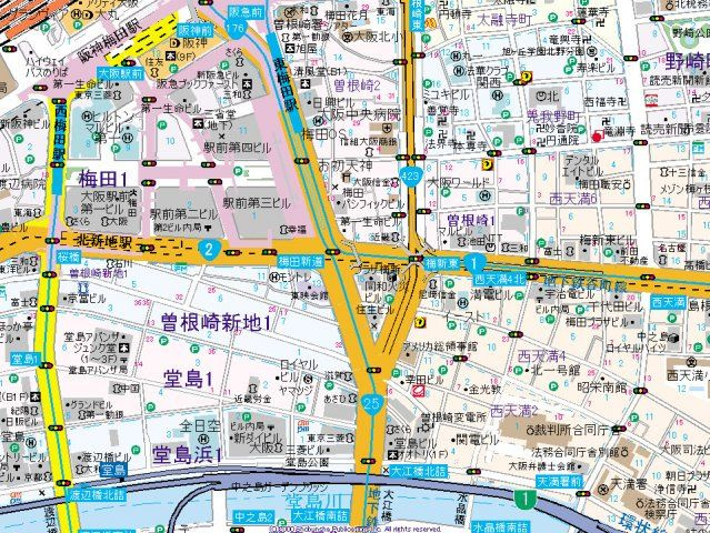 【地図】 | LaDouceur梅田イースト