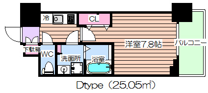 【間取り】 | エス・キュート梅田中崎町