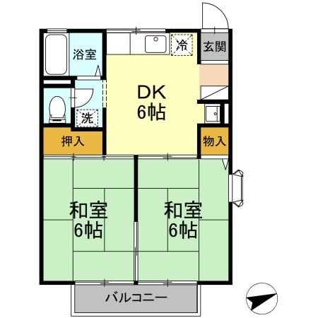 エトスO2の間取り