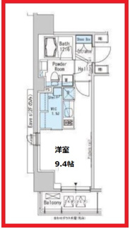 【間取り】 | パークアクシス西巣鴨