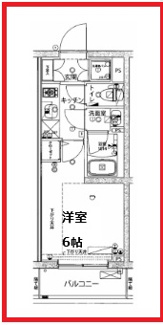 【間取り】 | ライジングプレイス綾瀬